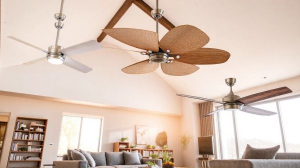 Top 5 ventilateurs de plafond design pour moderniser votre intérieur