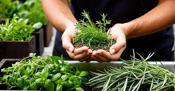 Explorez les herbes aromatiques parfaites pour éveiller vos sens dans votre oasis urbaine